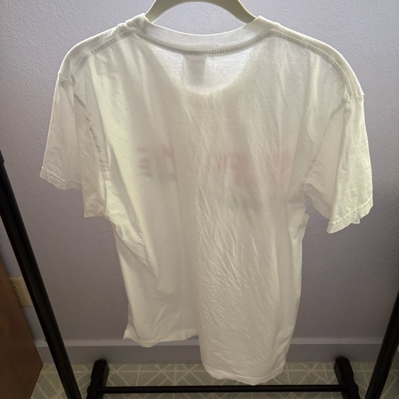 SUPREME x YOHJI YAMAMOTO sz M White Cotton Tshirt Short Sleeve Tee - Picture 4 of 9